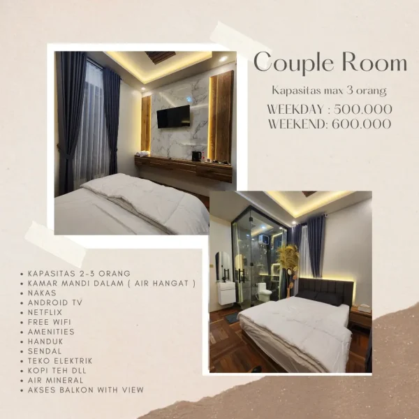 Couple room ( luxury )